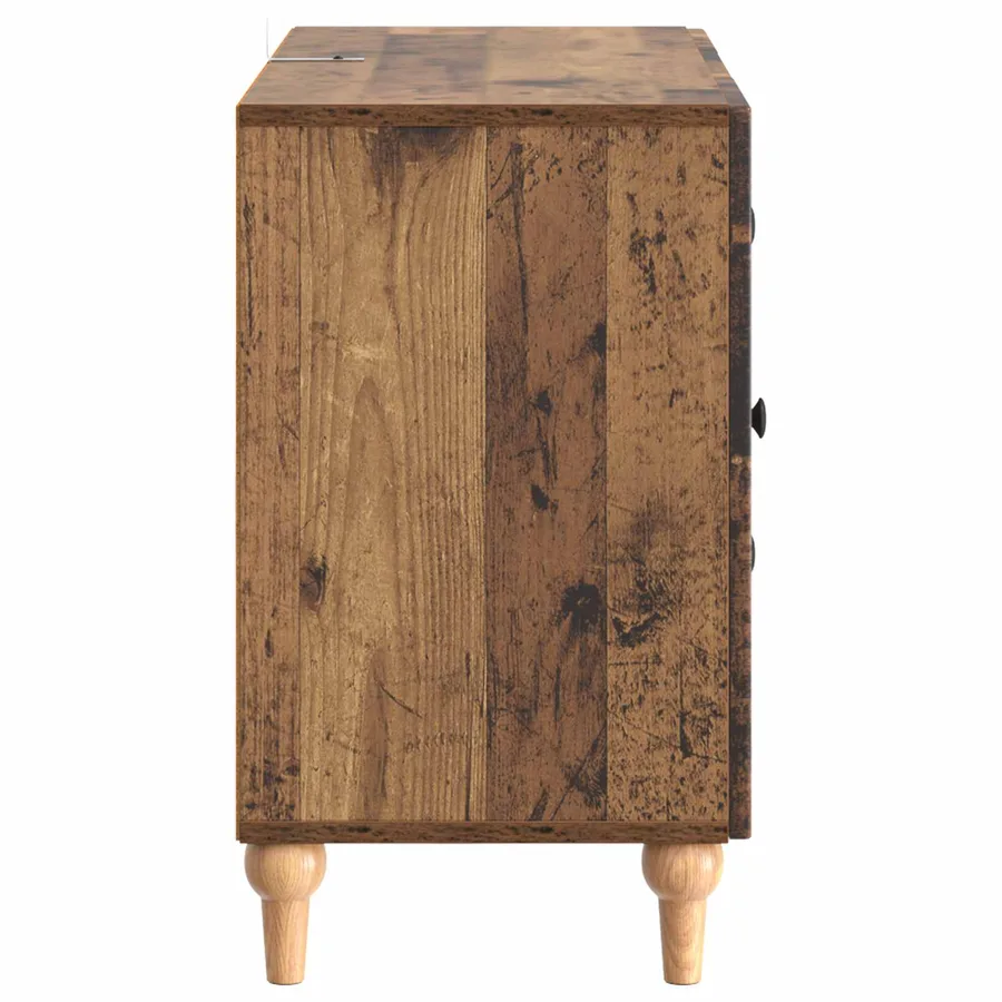 Meuble TV Bois ancien 89 x 34,5 x 60 cm Bois d'ingénierie - 7