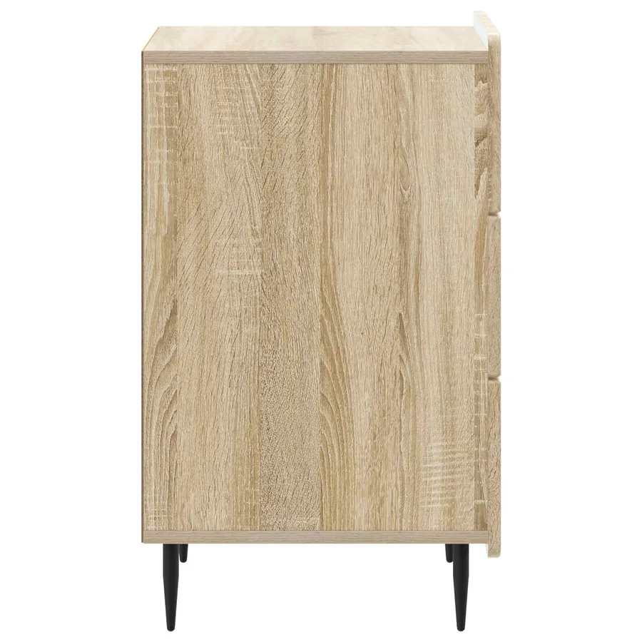 Cabinet de chevet avec tiroir Chêne Sonoma 43 x 41 x 68 cm - 6