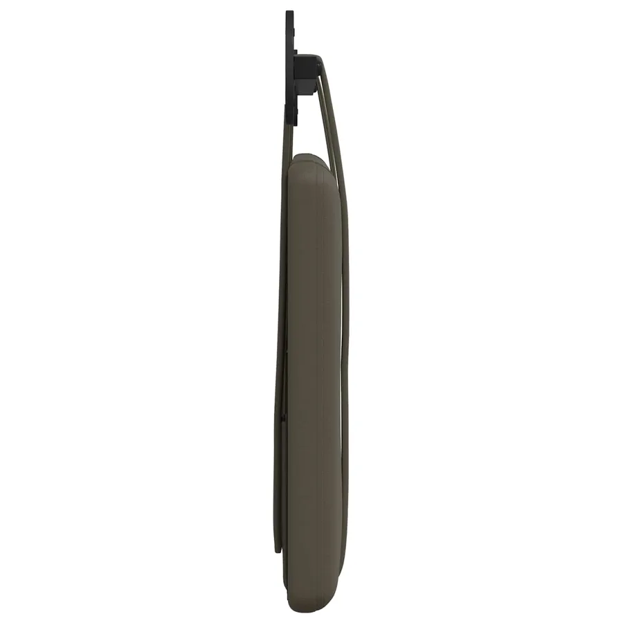 Tête de lit suspendue Gris Simili cuir - 6
