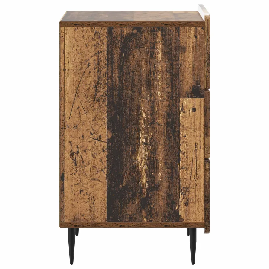 Cabinet de chevet Bois ancien 43 x 41 x 68 cm Bois d'ingénierie - 6