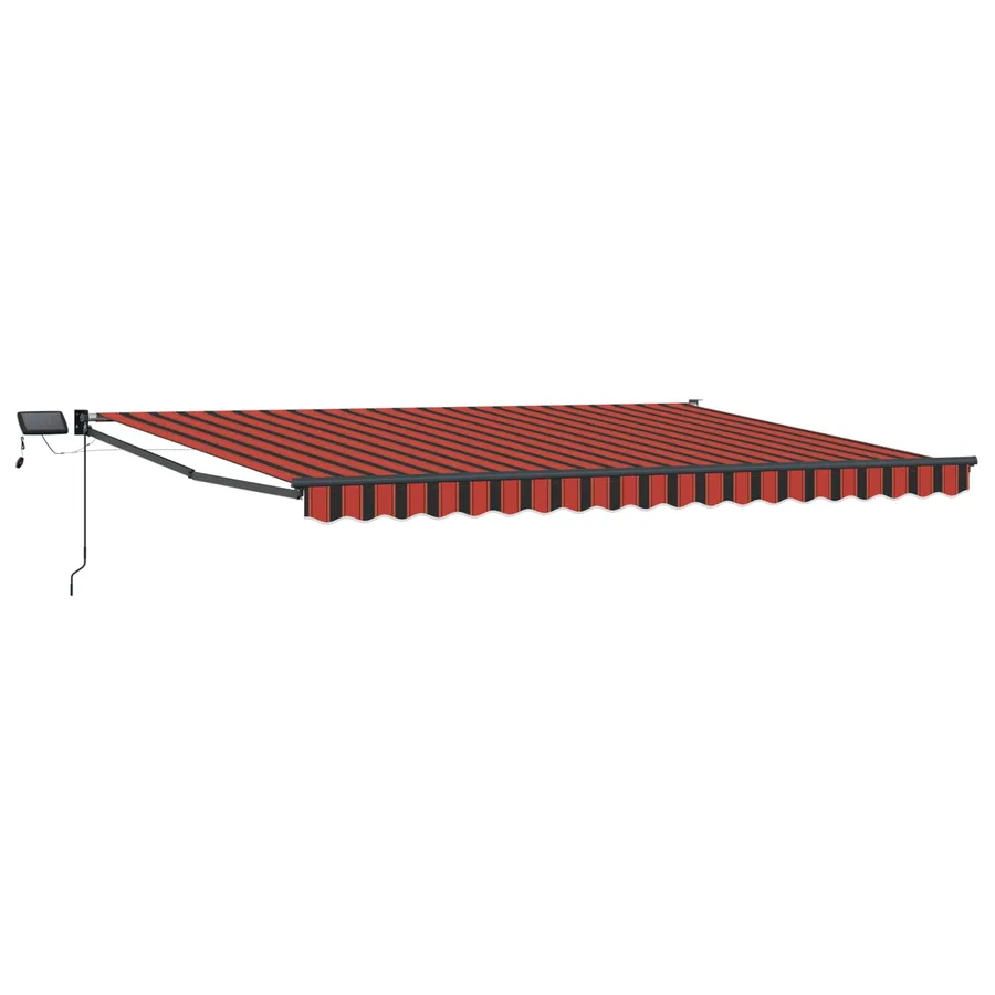 Store rétractable manuel avec LEDs 4 × 3 m - 2