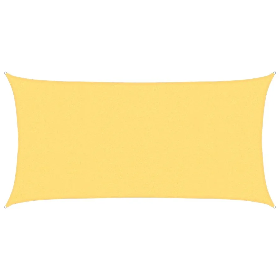 Voile d'ombrage 160 g/m² Beige 2x3,5 m PEHD - 2