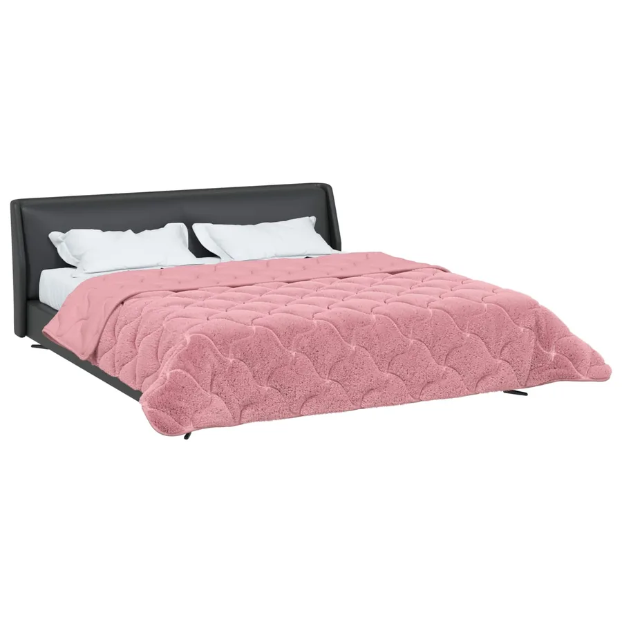 Duvet d'été simple Matelassé Rose 200 x 240 cm - 3