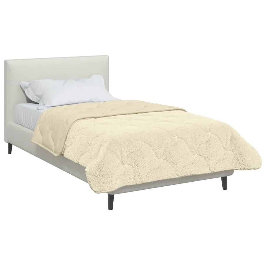 Duvet d'été simple Matelassé Crème 140 x 200 cm - 3