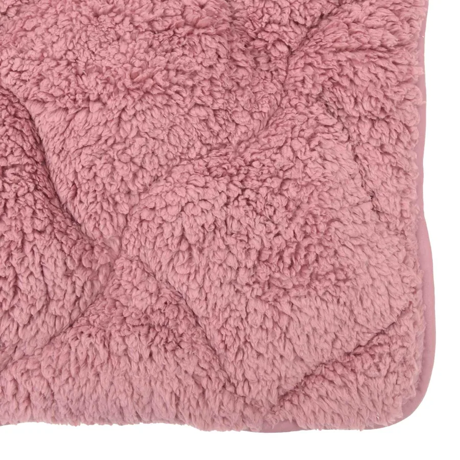 Duvet d'été simple Matelassé Rose 155 x 200 cm - 7
