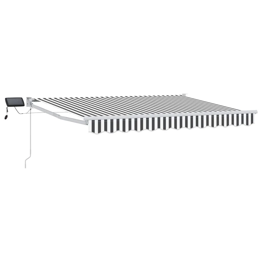 Store rétractable manuel avec LEDs 3 x 2,5 m - 2