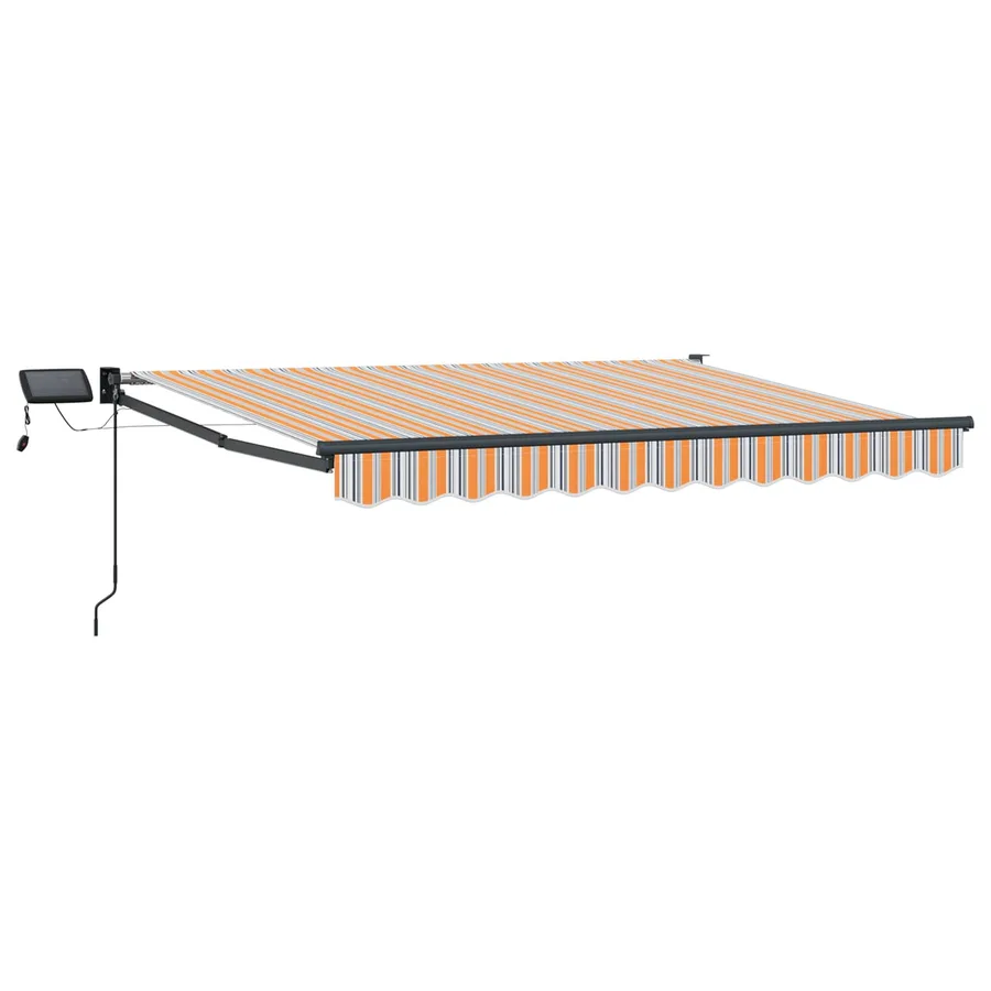 Store rétractable manuel avec LEDs 3 x 2,5 m - 2