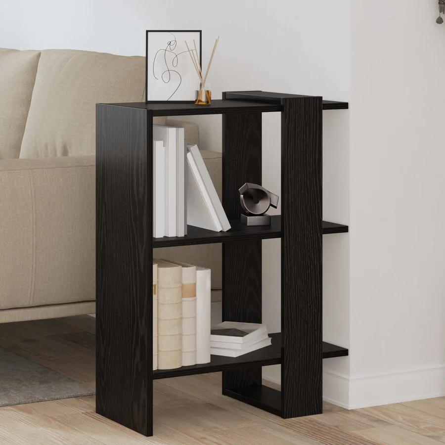 Étagère Chêne noir 52 x 25 x 71,5 cm Bois d'ingénierie