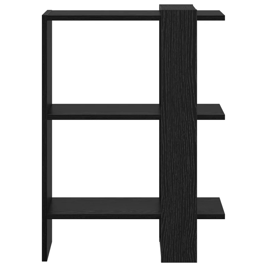 Étagère Chêne noir 52 x 25 x 71,5 cm Bois d'ingénierie - 5