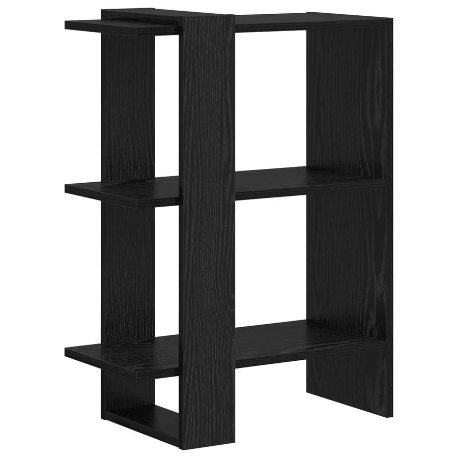 Étagère Chêne noir 52 x 25 x 71,5 cm Bois d'ingénierie - 7