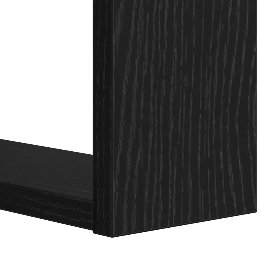 Étagère Chêne noir 52 x 25 x 71,5 cm Bois d'ingénierie - 9