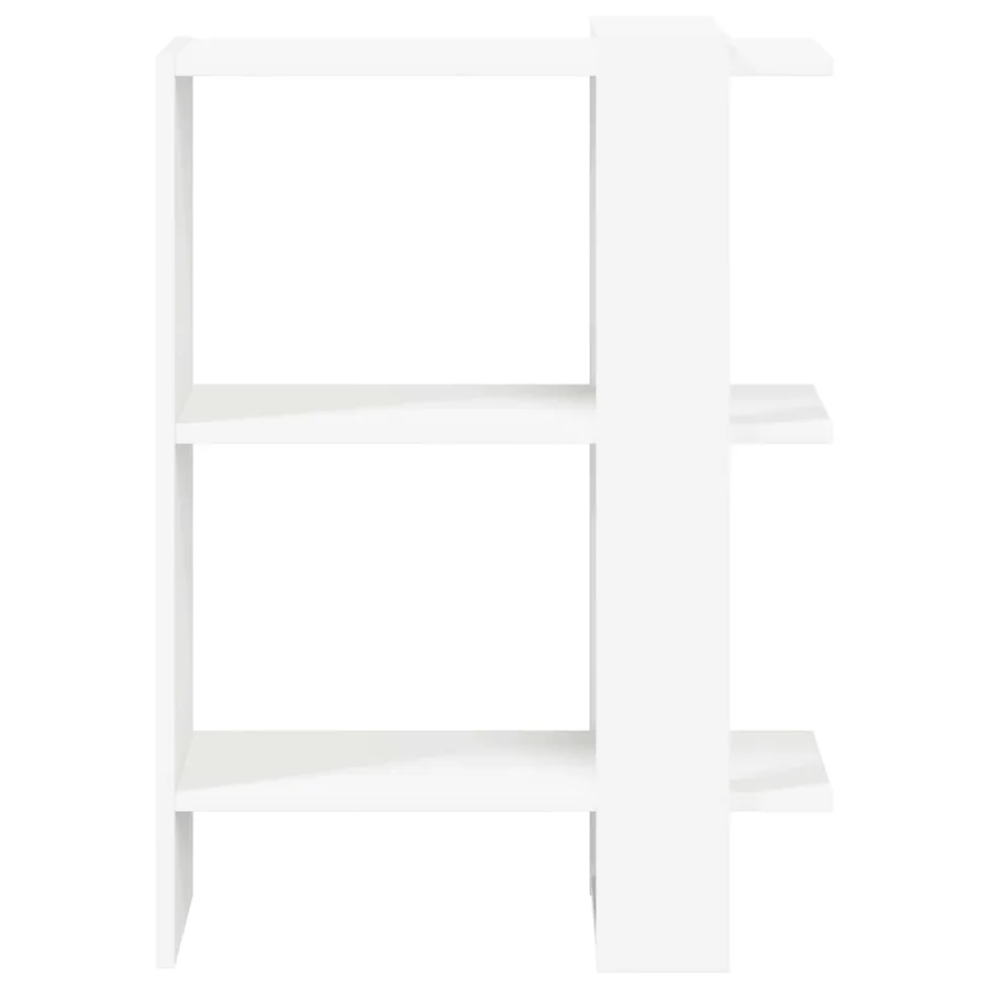 Étagère Blanc 52 x 25 x 71,5 cm Bois d'ingénierie - 5
