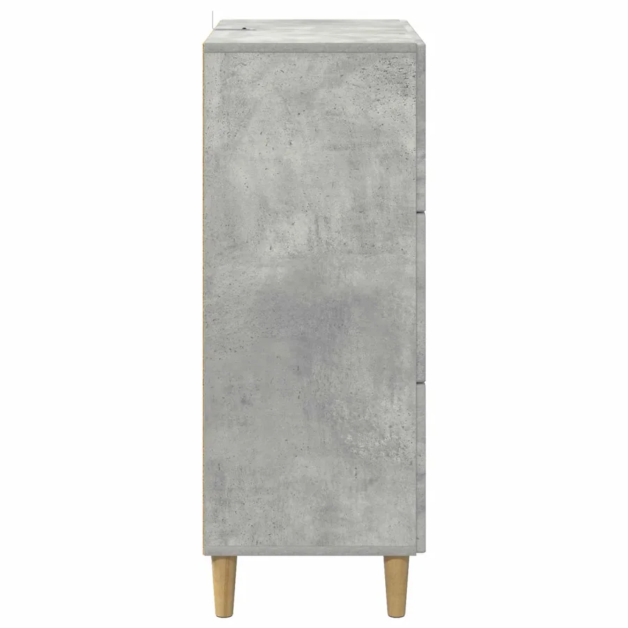Armoire à tiroirs Gris béton 66 x 34,5 x 90 cm - 7