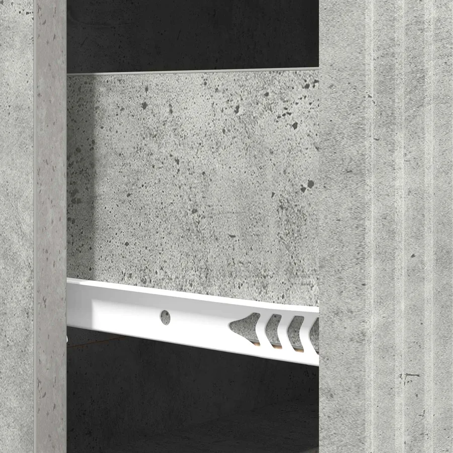 Armoire à tiroirs Gris béton 66 x 34,5 x 90 cm - 9