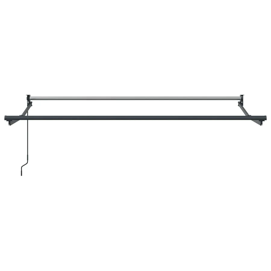 Cadre de store rétractable manuel Anthracite 3 x 2 m Aluminium - 3