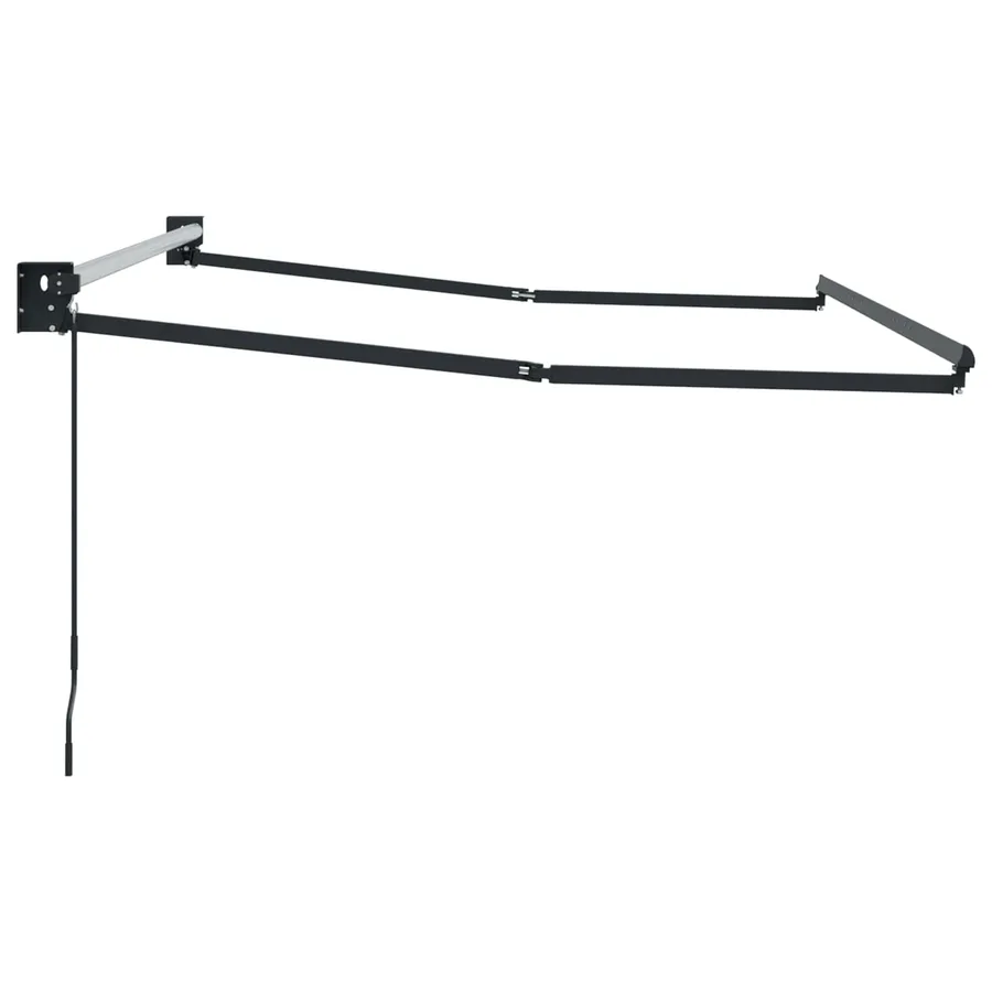 Cadre de store rétractable manuel Anthracite 3 x 2 m Aluminium - 4