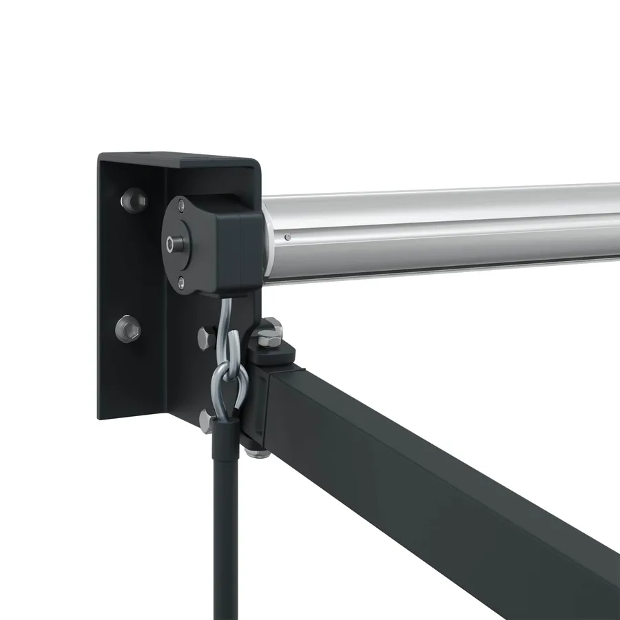 Cadre de store rétractable manuel Anthracite 3 x 2 m Aluminium - 7