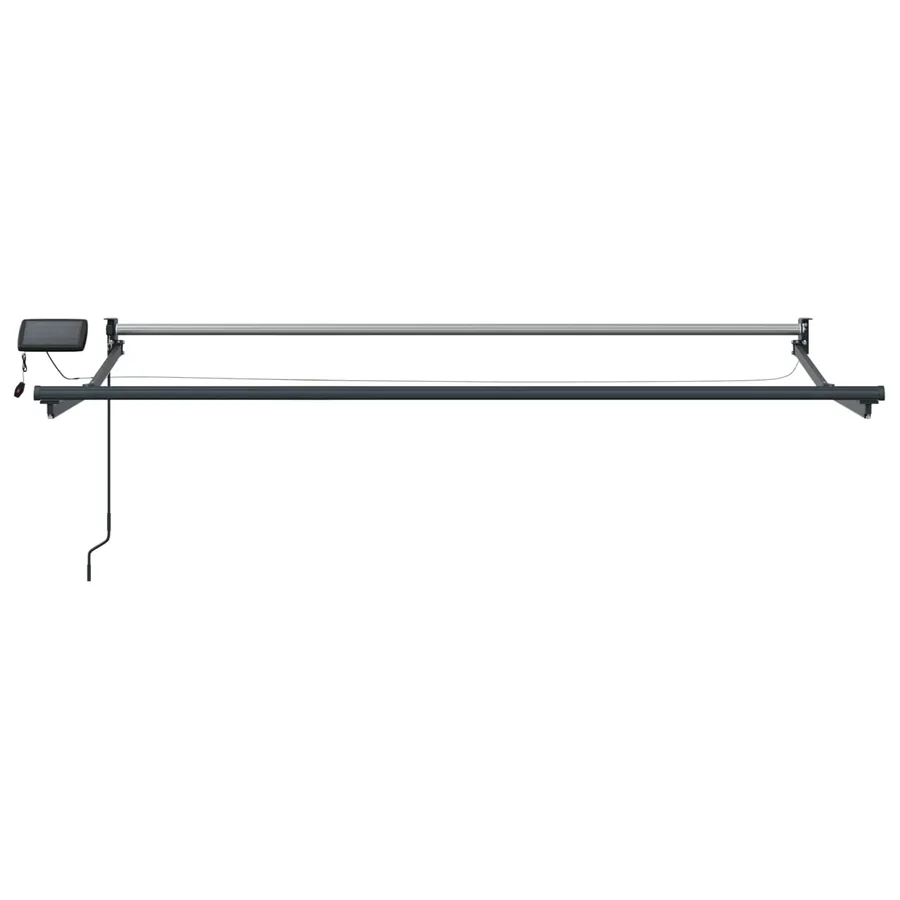 Cadre de store rétractable électrique Anthracite 3,5 x 2 m - 5