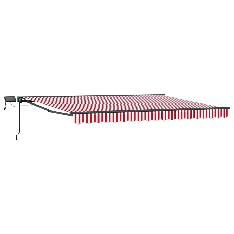 Cadre de store manuel avec LEDs 4 × 3 m - 2