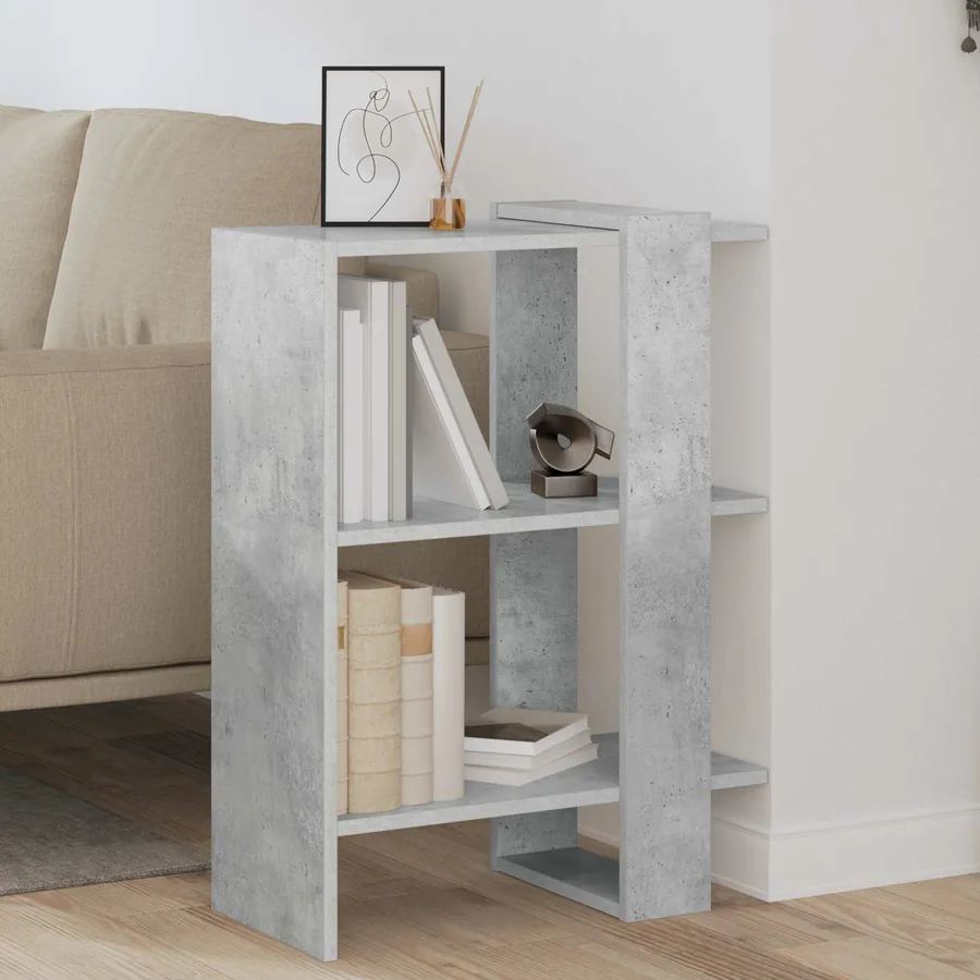 Étagère Gris béton 52 x 25 x 71,5 cm Bois d'ingénierie