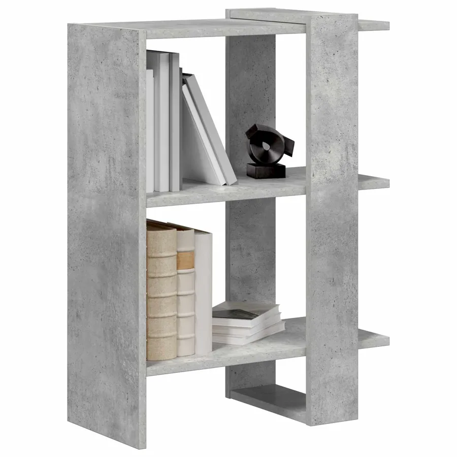 Étagère Gris béton 52 x 25 x 71,5 cm Bois d'ingénierie - 3