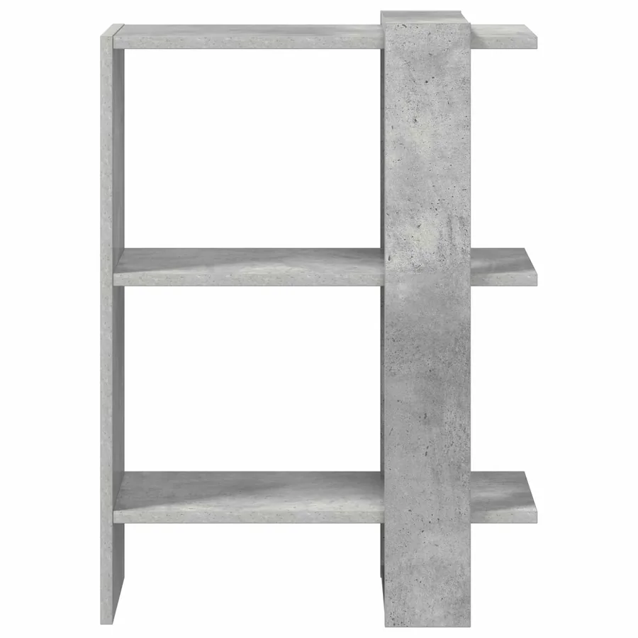 Étagère Gris béton 52 x 25 x 71,5 cm Bois d'ingénierie - 5