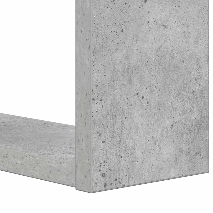 Étagère Gris béton 52 x 25 x 71,5 cm Bois d'ingénierie - 9