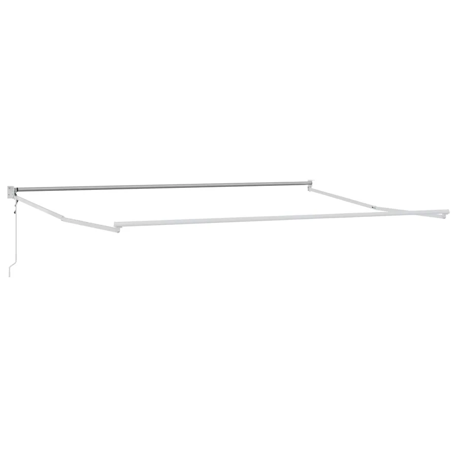 Auvent rétractable Anthracite et blanc 4 x 2 m - 3
