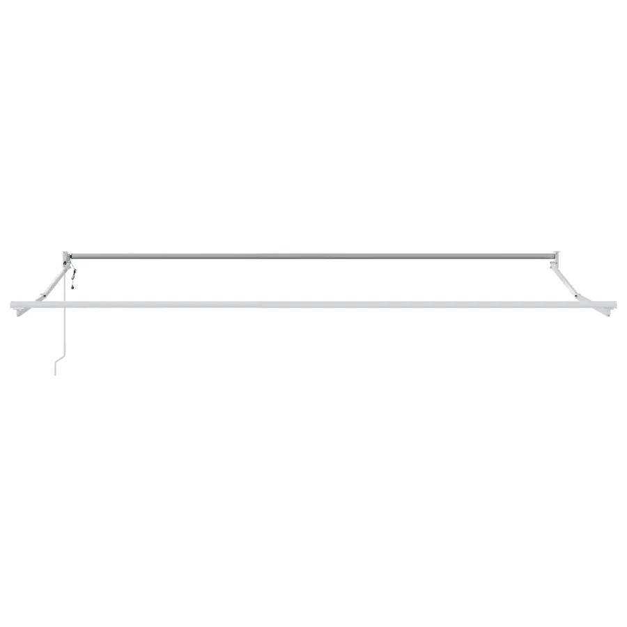 Auvent rétractable Anthracite et blanc 4 x 2 m - 5