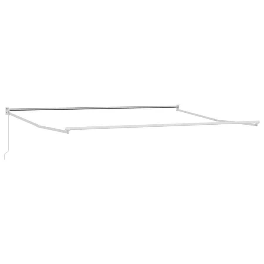 Auvent rétractable Anthracite et blanc 4 x 2 m - 3