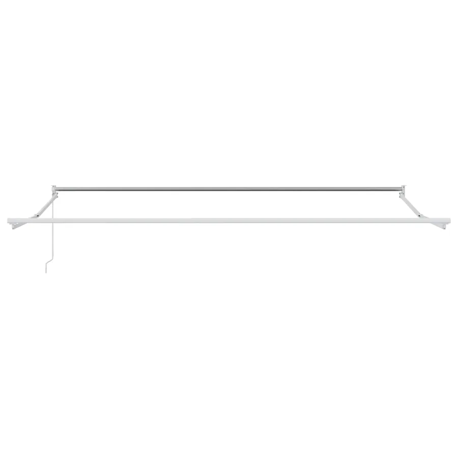 Auvent rétractable Anthracite et blanc 4 x 2 m - 5