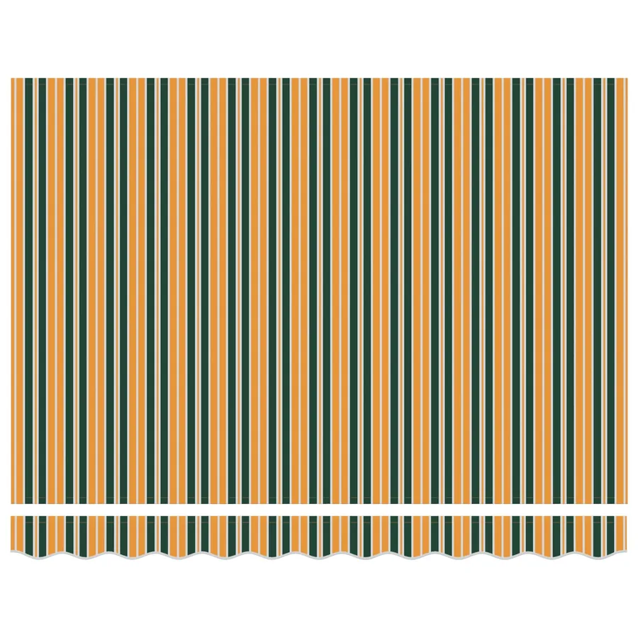Auvent rétractable électrique Vert, Jaune, Anthracite 3 x 2,5 m - 6