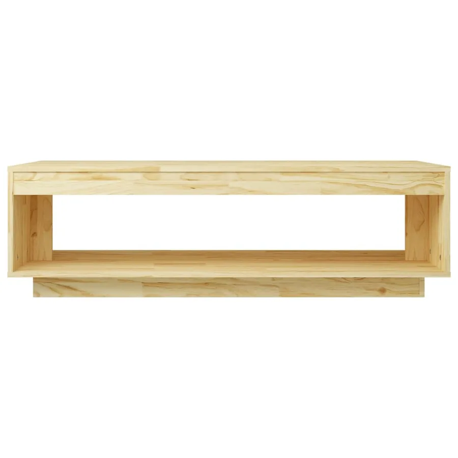 Table basse 110x50x33,5 cm bois de pin massif - 5