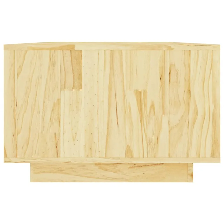 Table basse 110x50x33,5 cm bois de pin massif - 6