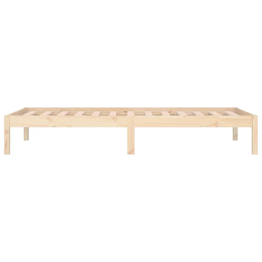 Lit de jour sans matelas 90x190 cm bois de pin massif - 9