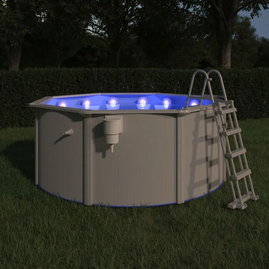 Lampe LED flottante submersible de piscine avec télécommande - 10