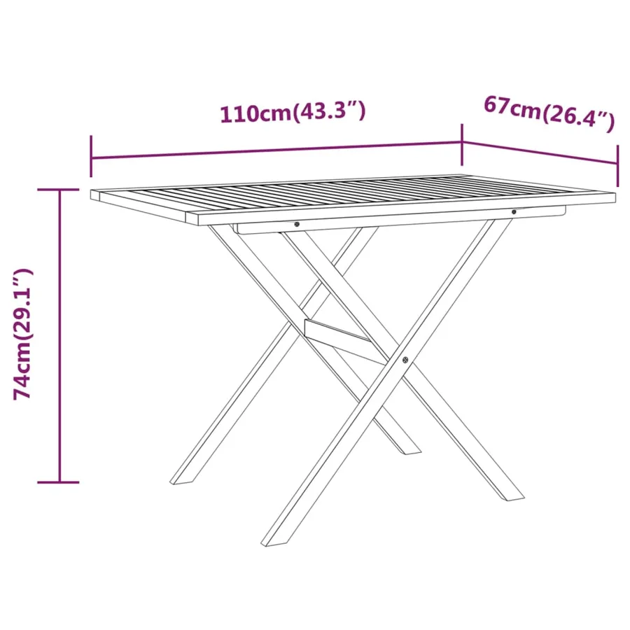 Ensemble à manger de jardin et coussins 3 pcs Marron - 9