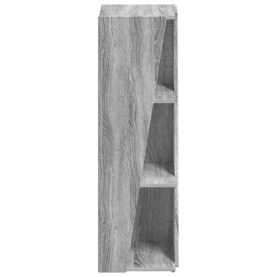 Étagère latérale Gris Sonoma 33 x 32 x 100,5 cm - 6