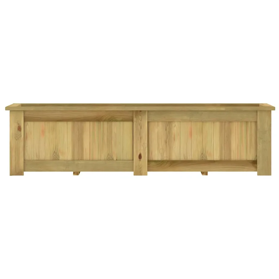 Jardinière surélevée 196x50x50 cm Bois de pin imprégné - 5