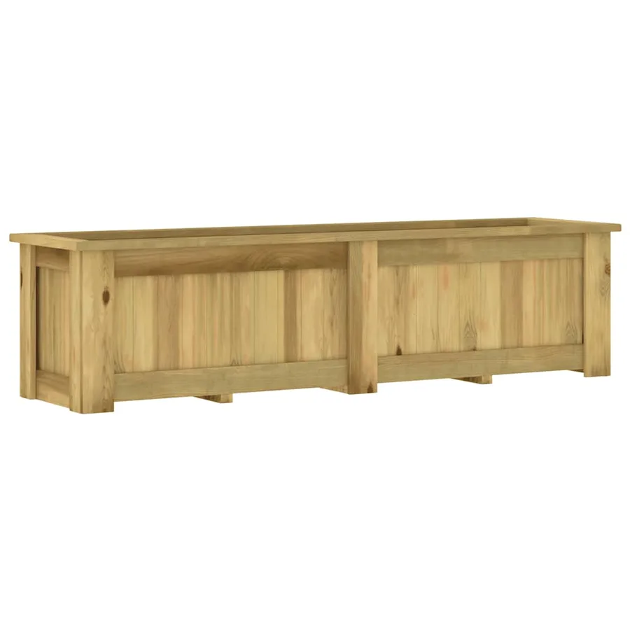 Jardinière surélevée 196x50x50 cm Bois de pin imprégné - 7