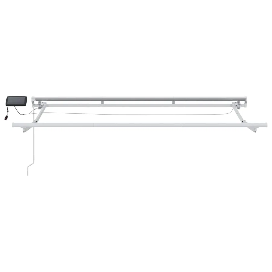 Cadre de store manuel avec LEDs 3 x 2,5 m - 7