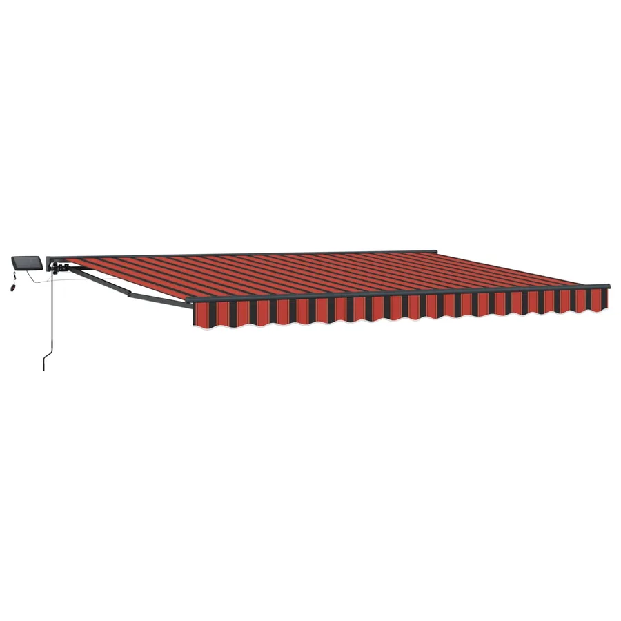 Cadre de store manuel avec LEDs 5 × 3,5 m - 2