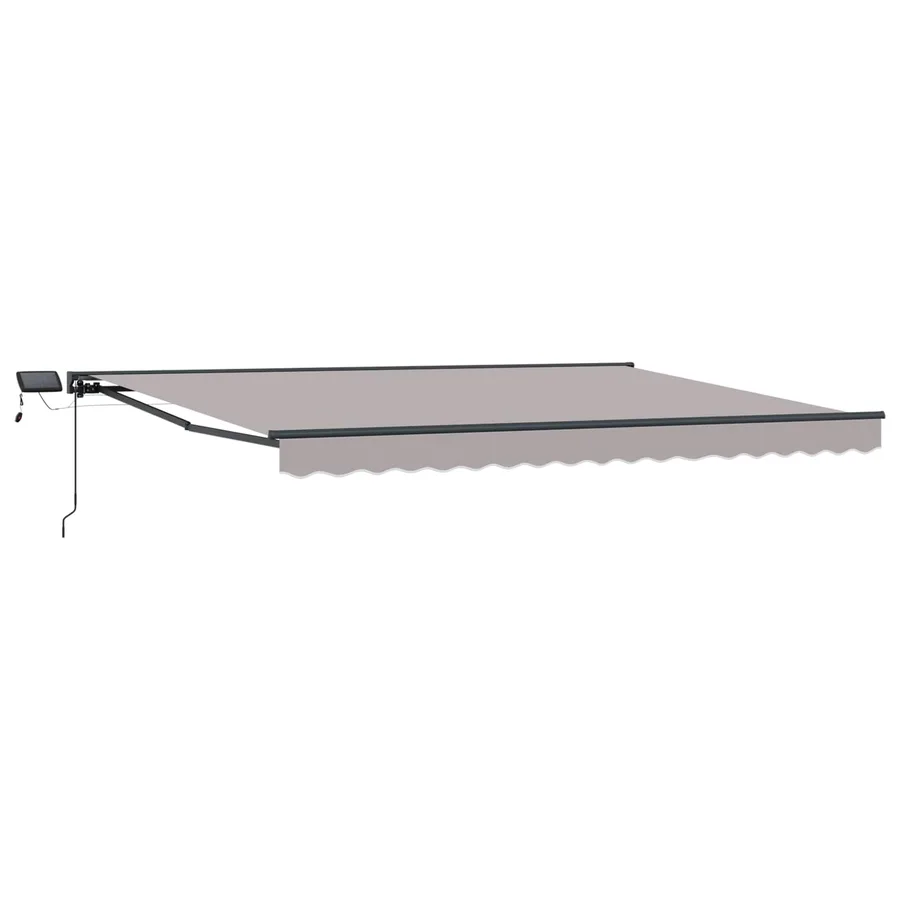 Cadre de store manuel avec LEDs 4 × 3,5 m - 2
