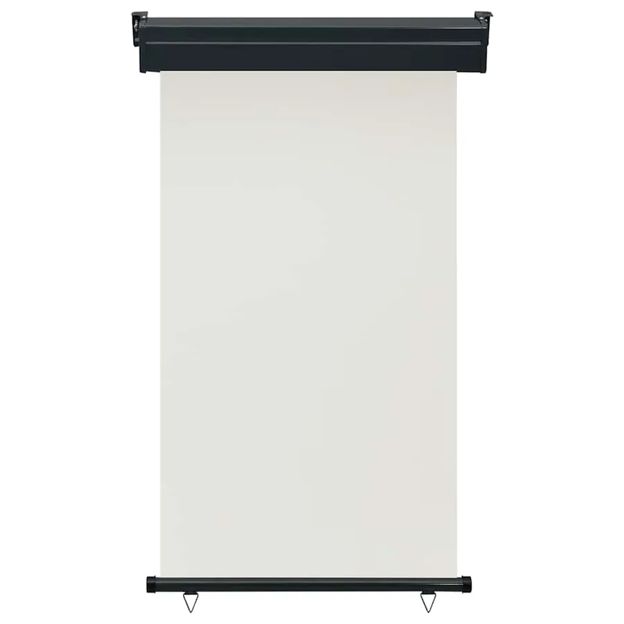 Auvent latéral de balcon 105x250 cm Crème - 2