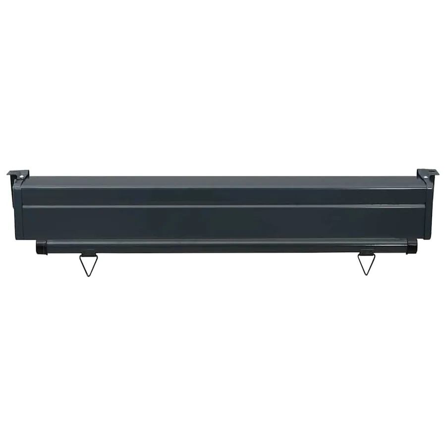 Auvent latéral de balcon 105x250 cm Crème - 6
