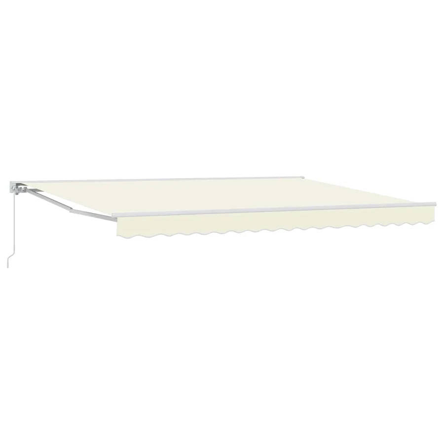 Auvent rétractable manuel Crème 4 × 3 m - 2