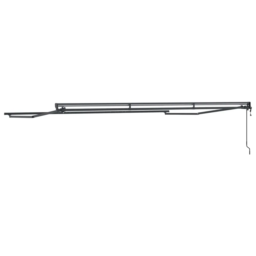 Cadre de store rétractable électrique Anthracite 4 x 2 m Acier - 5