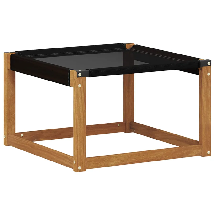 Ensemble de canapés d'extérieur 6 pcs Naturel et Noir - 7