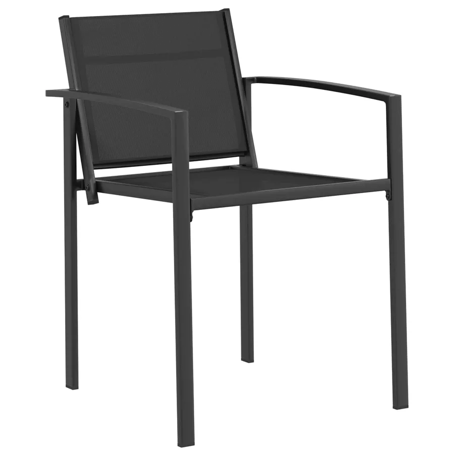 Ensemble de meubles d'extérieur 7 pcs Noir et anthracite - 4