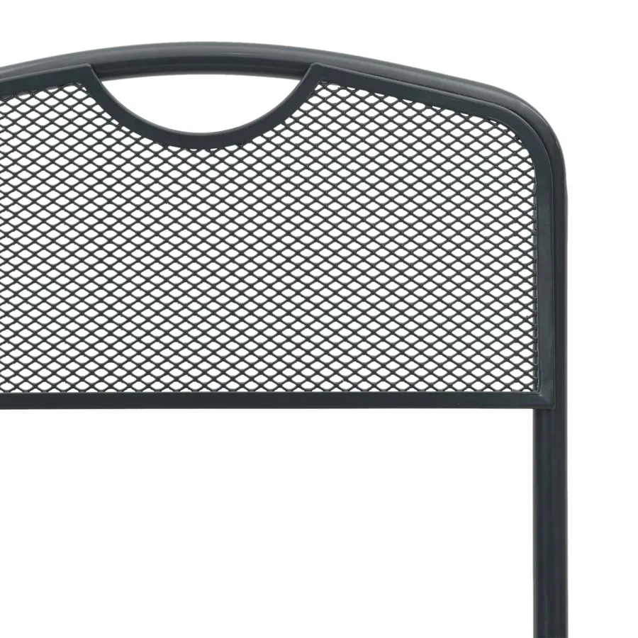 Chaises de jardin 2 pcs Anthracite 52,5 x 46 x 82 cm Fer - 5